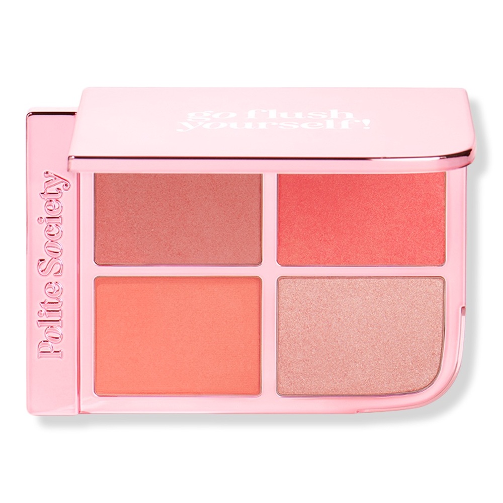 NIB Polite Society Blush Quad - Coral and Rose Hues